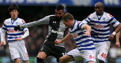 Sandro: In action at Loftus Road before suffering a knee injury